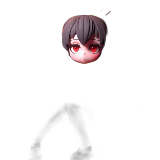 mask, creature, robot, face, concept art, 3d render, anime, pixel art transparent PNG cut-out