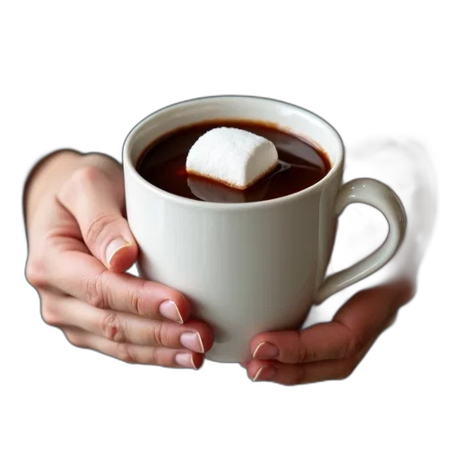 food, 3d render, photorealistic, person, hands, holding, white, ceramic transparent PNG cut-out