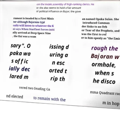 text-heavy, image, white, background, discussing, vedek, assembly, high-ranking transparent PNG cut-out