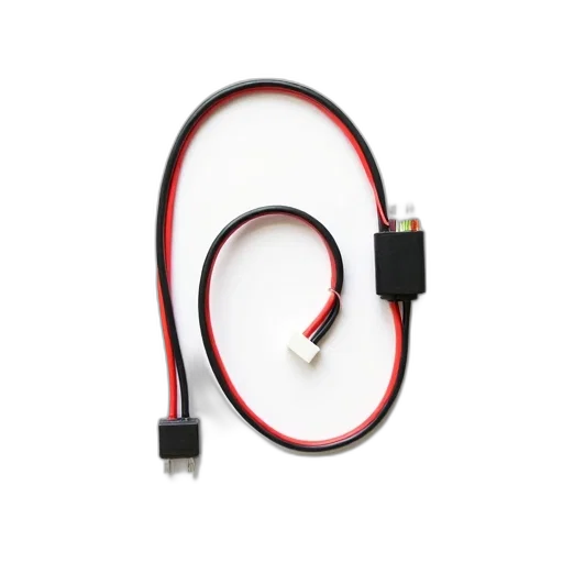 jewelry, staff, black, red, electrical, wire, white, connector transparent PNG cut-out