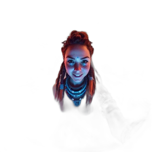 staff, face, jewelry, mask, concept art, fantasy art, pixel art, photorealistic transparent PNG cut-out