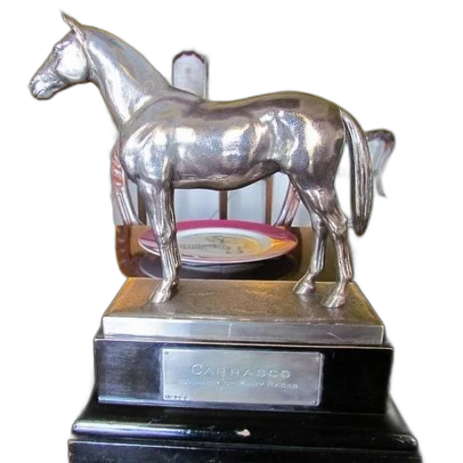 crown, animal, jewelry, silver, horse, statue, black, base transparent PNG cut-out