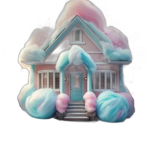 building, furniture, jacket, concept art, 3d render, watercolor, vaporwave, fog transparent PNG cut-out