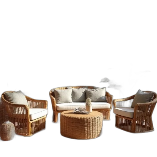 furniture, 3d render, photorealistic, concept art transparent PNG cut-out