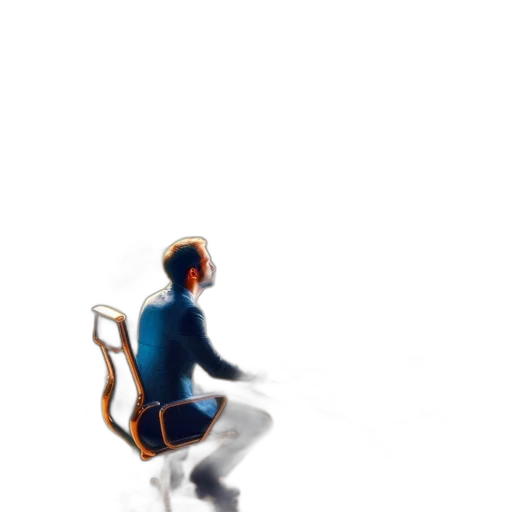 furniture, staff, robot, jacket, concept art, watercolor, photorealistic, oil painting transparent PNG cut-out