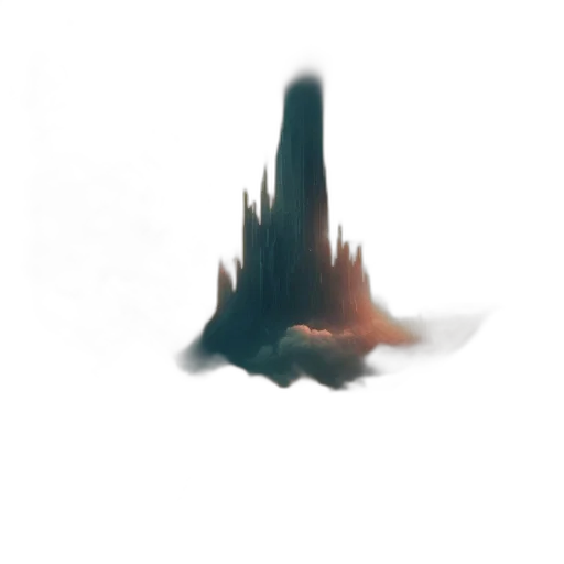 crown, hair, hat, creature, pixel art, concept art, 3d render, fantasy art transparent PNG cut-out