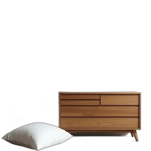 furniture, 3d render, earth tones, monochrome, dark, cozy, corner, wooden transparent PNG cut-out