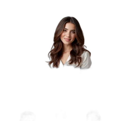 staff, hair, face, jacket transparent PNG cut-out