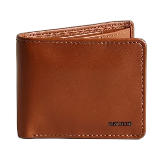 secrid, wallet, tan, compact transparent PNG cut-out