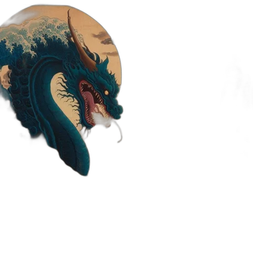 mask, dragon, creature, face, concept art, 3d render, fantasy art, photorealistic transparent PNG cut-out