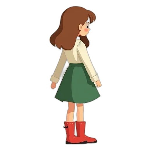 dress, jacket, shoes, creature, concept art, pixel art, cartoon, 3d render transparent PNG cut-out