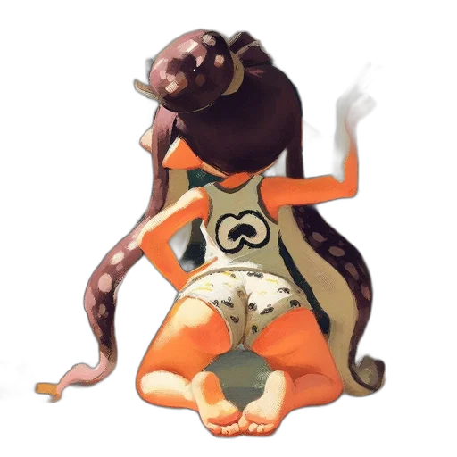 creature, animal, mask, staff, concept art, fantasy art, 3d render, pixel art transparent PNG cut-out