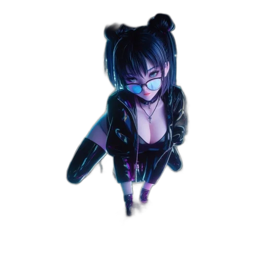 mask, creature, robot, cyberpunk, anime, comic book art, pixel art, neon lights transparent PNG cut-out