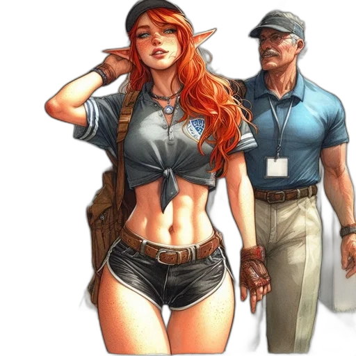 comic book art, concept art, fantasy art, cartoon, earth tones, inside, room, full transparent PNG cut-out