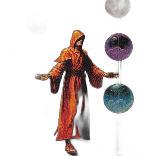 staff, jacket, umbrella, concept art, 3d render, fantasy art, pixel art, outer space transparent PNG cut-out