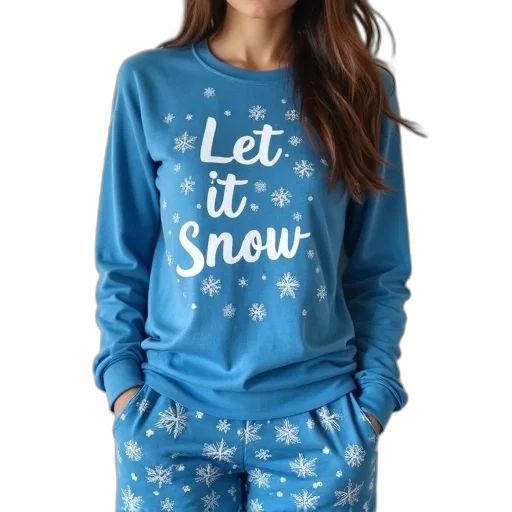 snow, blue, person, wearing, long-sleeve, shirt, let, graphic transparent PNG cut-out