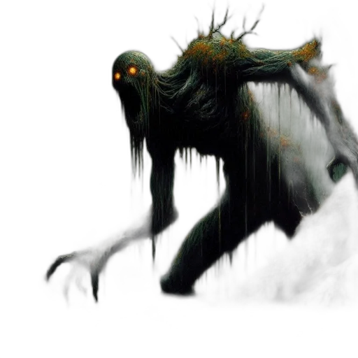 creature, mask, staff, animal, concept art, fantasy art, comic book art, pixel art transparent PNG cut-out