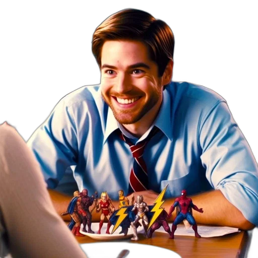 staff, concept art, photorealistic, 3d render, fire, city street, man, beard transparent PNG cut-out