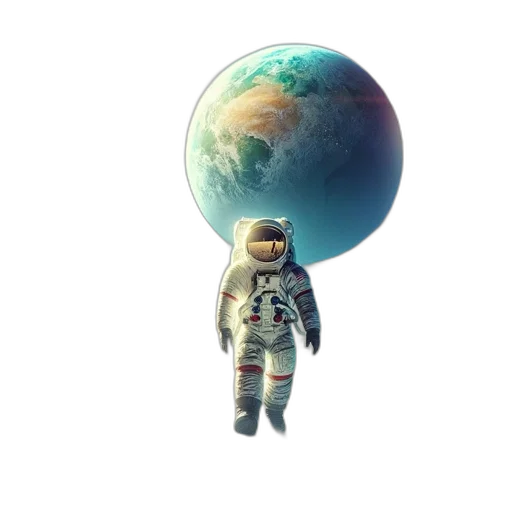 robot, jacket, creature, concept art, 3d render, pixel art, fantasy art, outer space transparent PNG cut-out