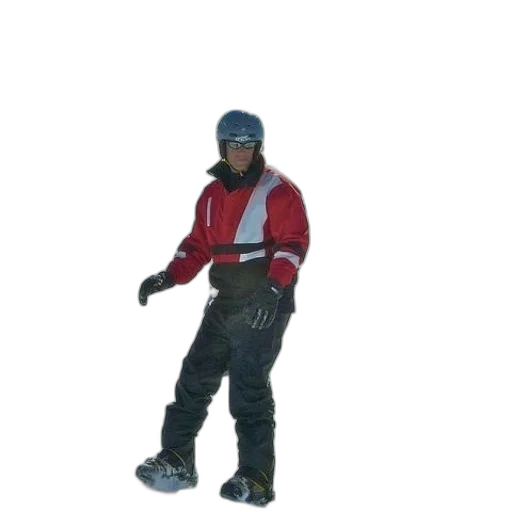 staff, jacket, robot, weapon, 3d render, concept art, snow, outer space transparent PNG cut-out