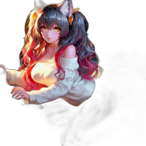dragon, staff, dress, creature, fantasy art, pixel art, anime, concept art transparent PNG cut-out
