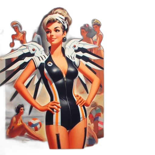 dress, concept art, comic book art, 3d render, fantasy art, amusing, parody, old transparent PNG cut-out