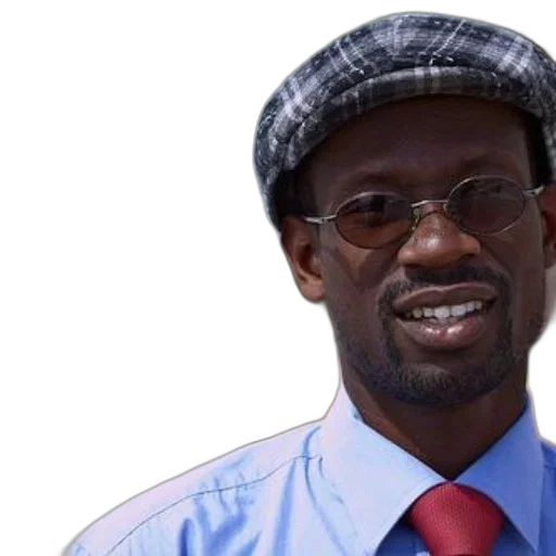 hat, staff, man, blue, shirt, red, tie, plaid transparent PNG cut-out
