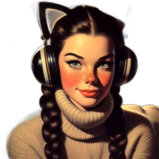 staff, face, photorealistic, fantasy art, comic book art, concept art, young, woman transparent PNG cut-out