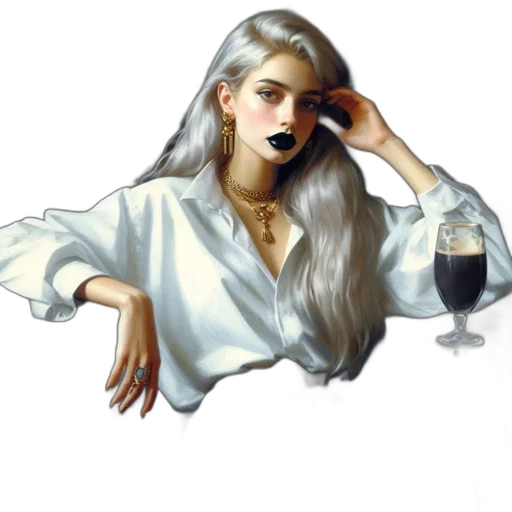 jewelry, oil painting, pixel art, vaporwave, fantasy art, dark, monochrome, earth tones transparent PNG cut-out