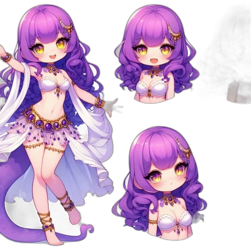 fantasy art, concept art, pixel art, anime, pastel, monochrome, chibi-style, character transparent PNG cut-out