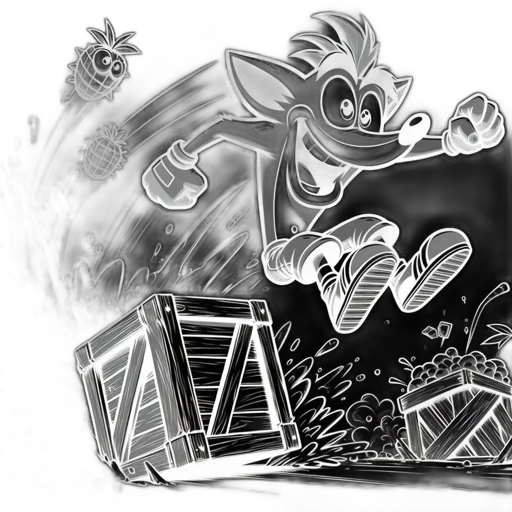 concept art, cartoon, comic book art, pencil sketch, underwater, fog, animated, fox transparent PNG cut-out