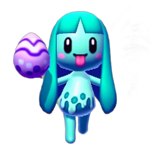 creature, staff, mask, animal, pixel art, concept art, 3d render, fantasy art transparent PNG cut-out