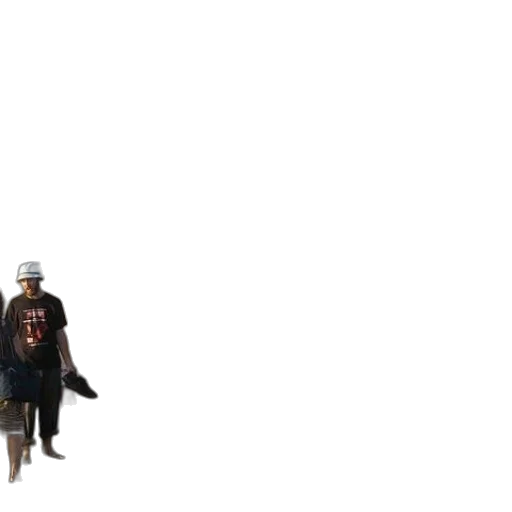 hat, jacket, robot, staff, concept art, 3d render, pixel art, anime transparent PNG cut-out