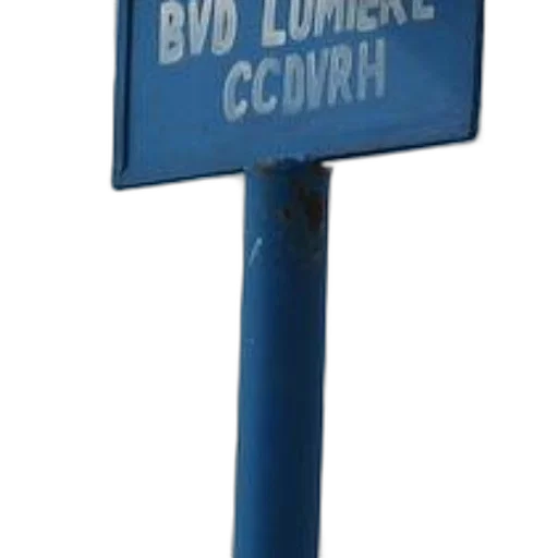 staff, 3d render, blue, sign, white, text, reads, bvd transparent PNG cut-out
