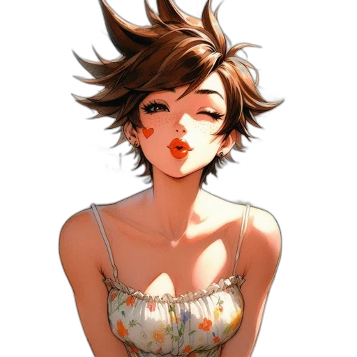 dress, face, mask, hair, anime, photorealistic, concept art, watercolor transparent PNG cut-out