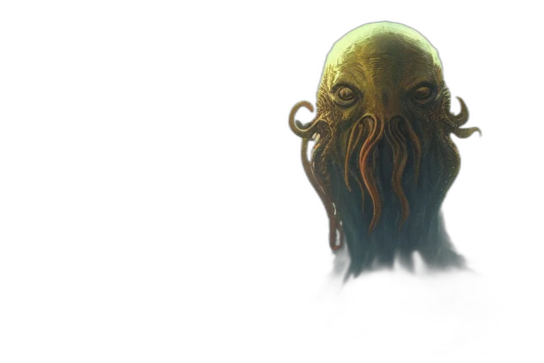 mask, creature, hair, face transparent PNG cut-out