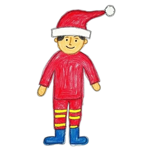 cartoon, pencil sketch, photorealistic, concept art, child, crayon, drawing, person transparent PNG cut-out