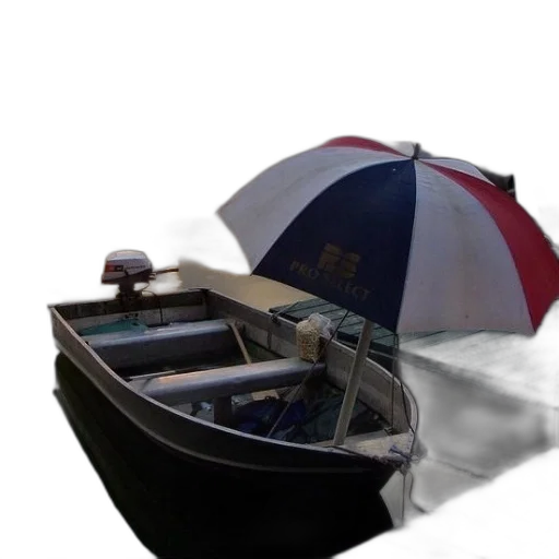 umbrella, furniture, 3d render, photorealistic, concept art, rain, underwater, boat transparent PNG cut-out