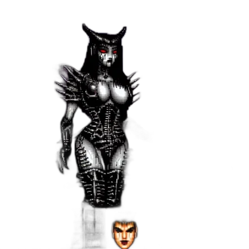 mask, robot, creature, dress, pixel art, concept art, comic book art, fantasy art transparent PNG cut-out