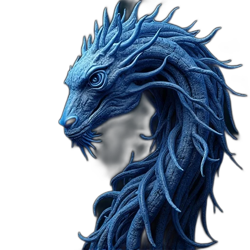 dragon, mask, creature, animal transparent PNG cut-out