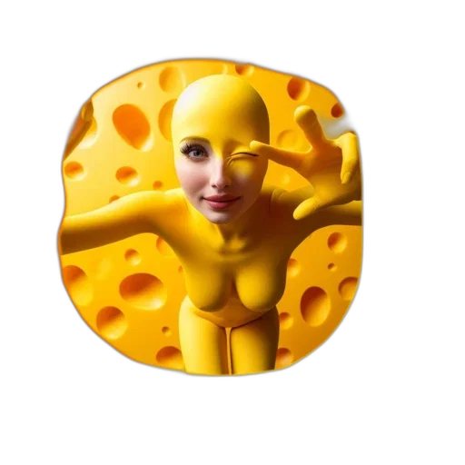food, jewelry, face, creature, 3d render, concept art, photorealistic, fantasy art transparent PNG cut-out