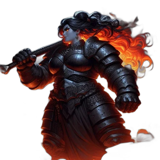 staff, weapon, concept art, fantasy art, comic book art, 3d render, fire, dark transparent PNG cut-out