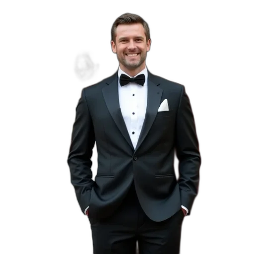 jacket, staff, face, animal, monochrome, man, black, tuxedo transparent PNG cut-out