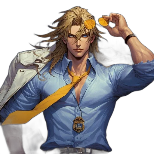 staff, concept art, fantasy art, pixel art, photorealistic, golden, animated, man transparent PNG cut-out