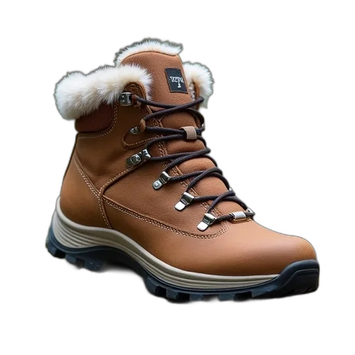 shoes, 3d render, keena, womens, waterproof, walking, boot transparent PNG cut-out