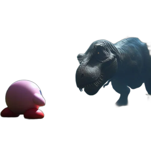 animal, creature, mask, 3d render, concept art, photorealistic, dark, dense transparent PNG cut-out