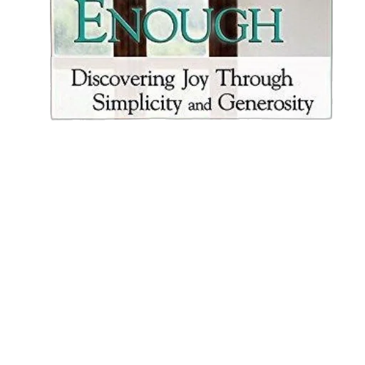 enough, discovering, joy, through, simplicity, generosity, adam, hamilton transparent PNG cut-out