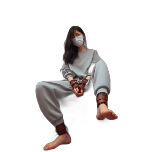 mask, weapon, shoes, concept art, pixel art, photorealistic, 3d render, inside transparent PNG cut-out