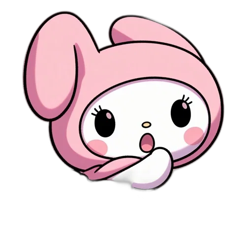 animal, staff, hat, creature, cartoon, pixel art, anime, concept art transparent PNG cut-out