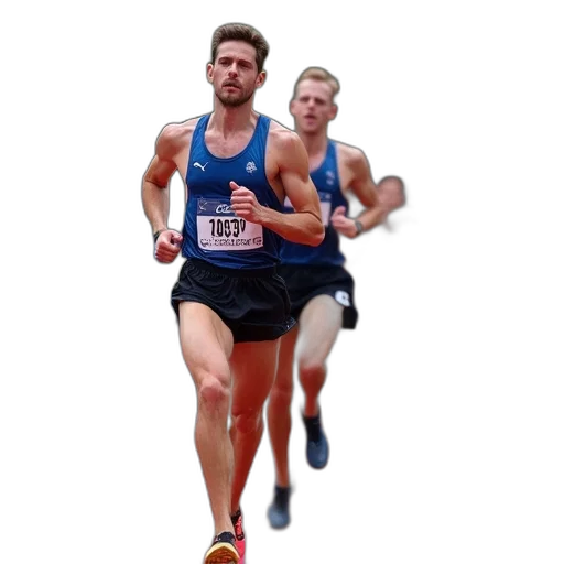 mens, team, 10km transparent PNG cut-out